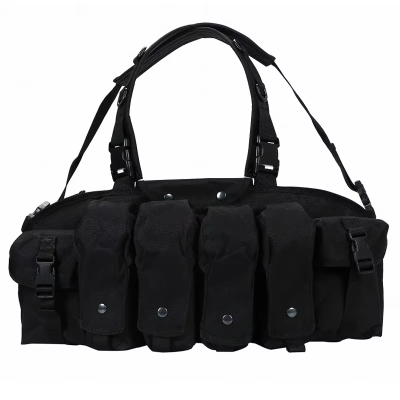 AK-47 Chest Rig Molle - Chaleco táctico portarrevistas - imagen 2