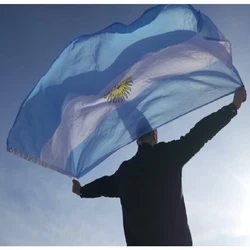 Bandera militar Argentina para exterior resistente