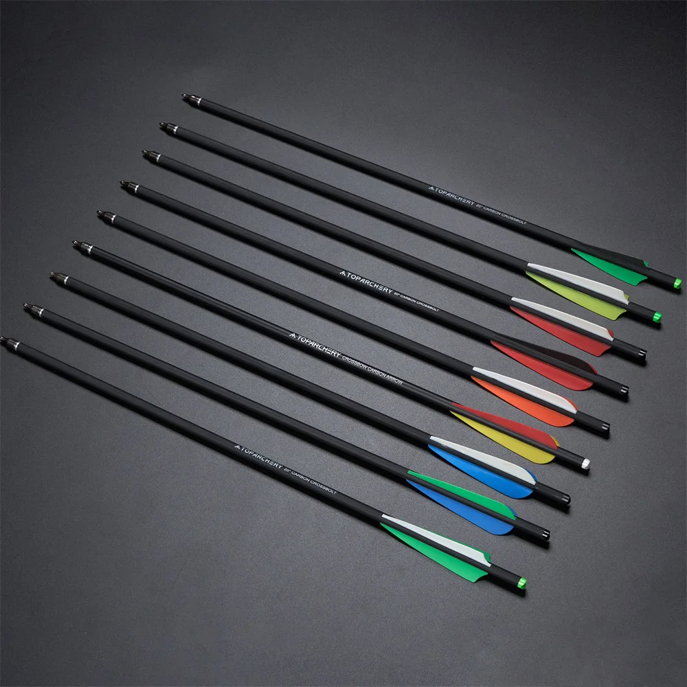 Flechas para ballesta carbono mixto de precisión para tiro - imagen 2