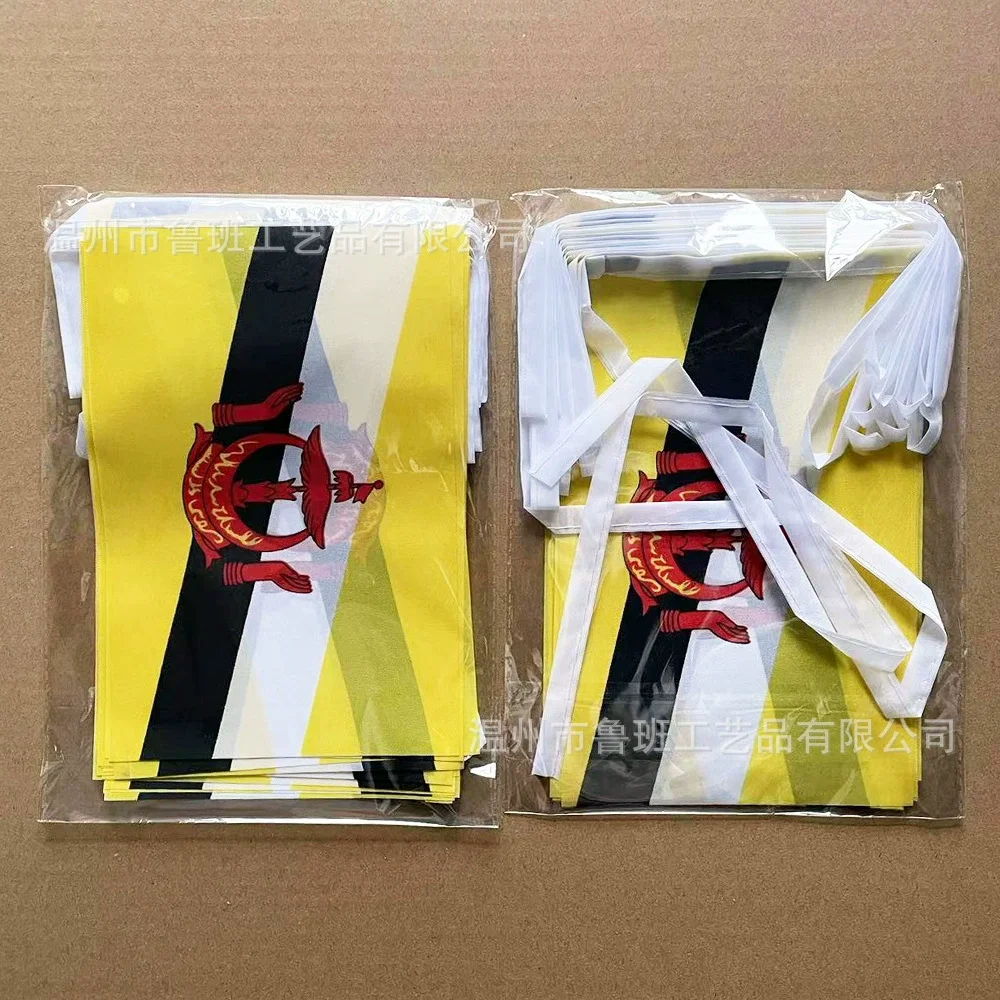 Banderín de Brunei para decoración de fiestas y eventos - imagen 2