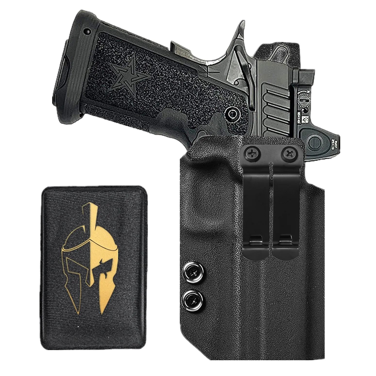 Holster Kydex Staccato 2011 P Red Dot Cut IWB con Almohadilla Confort - imagen 5