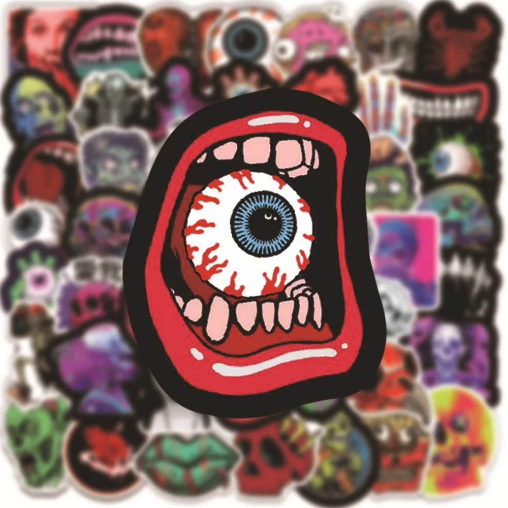 Pegatinas tácticas calavera y fantasma – Adhesivo impermeable outdoor - imagen 2