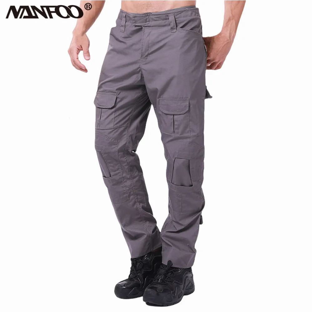 Pantalones tácticos camuflaje impermeables para senderismo y ciclismo - imagen 4