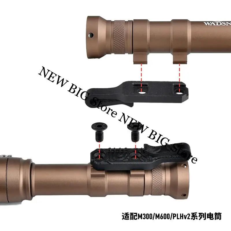 Base soporte linterna táctica MOLLE para M600 - imagen 5