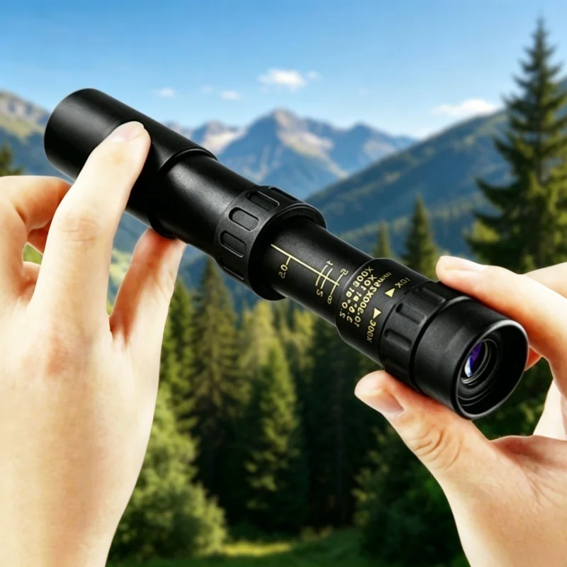 Monocular telescopio largo alcance BAK4 para caza y acampada - imagen 4