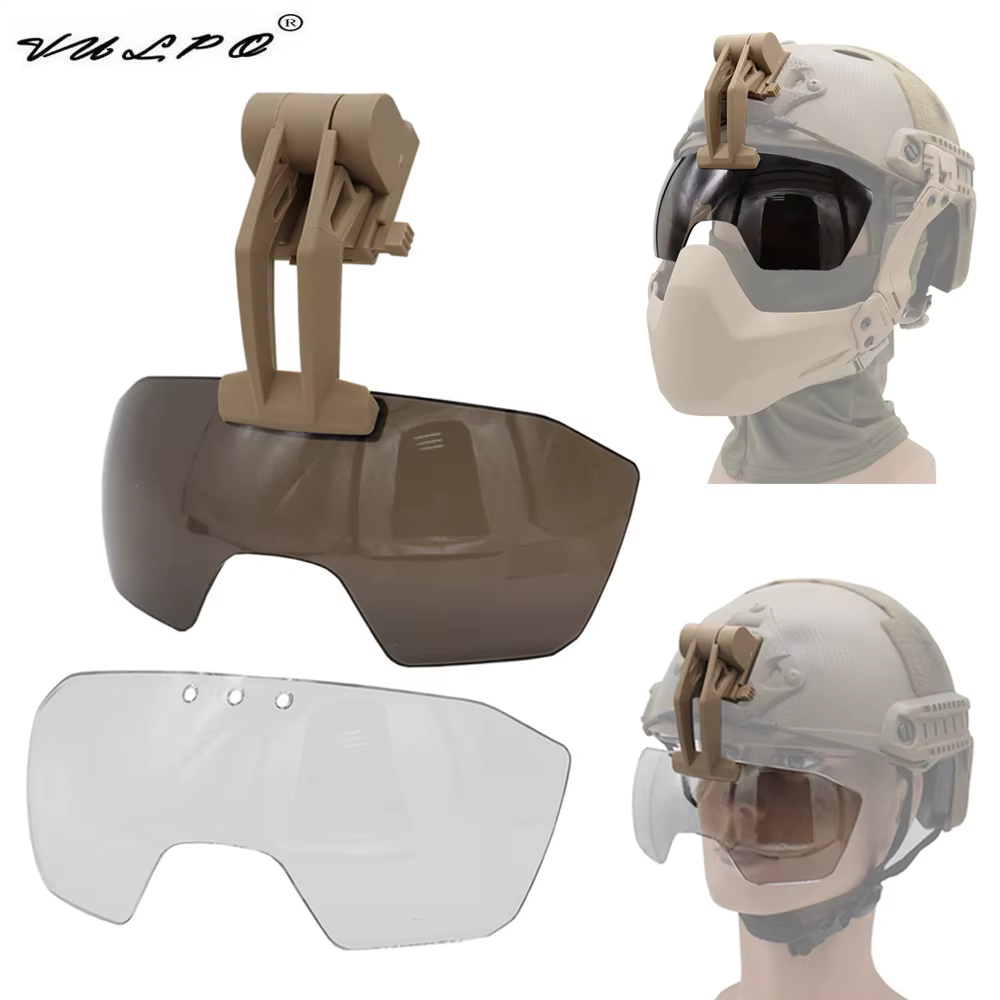 Batlsking Viper – Gafas tácticas transparentes antivaho Airsoft Paintball - imagen 2