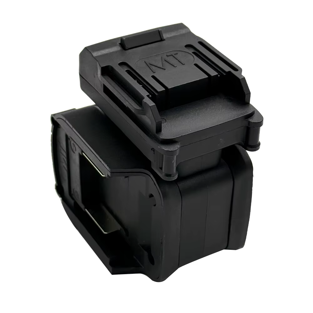 Vista del adaptador y su formato de sujeción