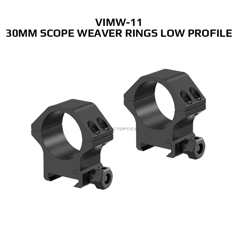 Victer Optics anillo montaje mira telescópica caza Weaver tubo 30 mm