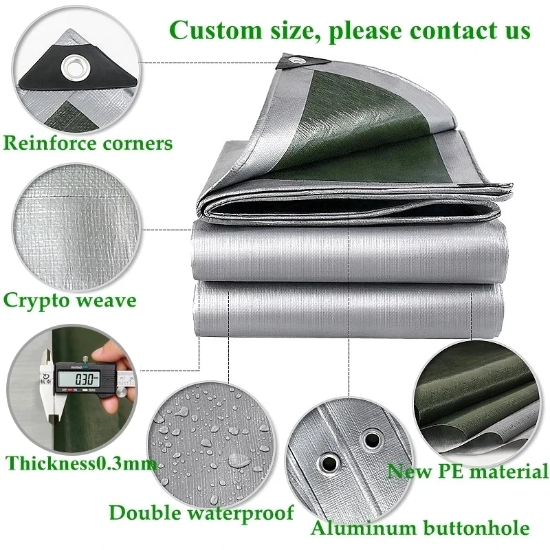 Lona impermeable polietileno gruesa para exterior jardín - imagen 4