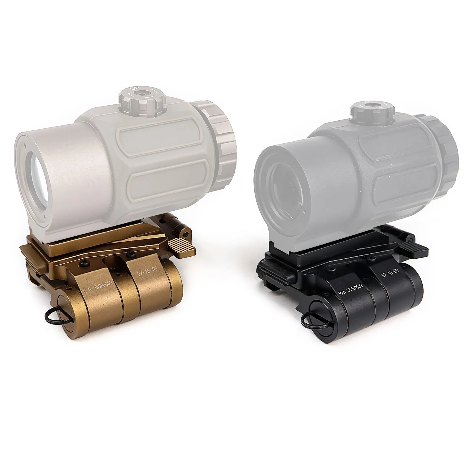 SOTAC GEAR Soporte Metálico Abatible para Magnificador G33/G43 - imagen 5