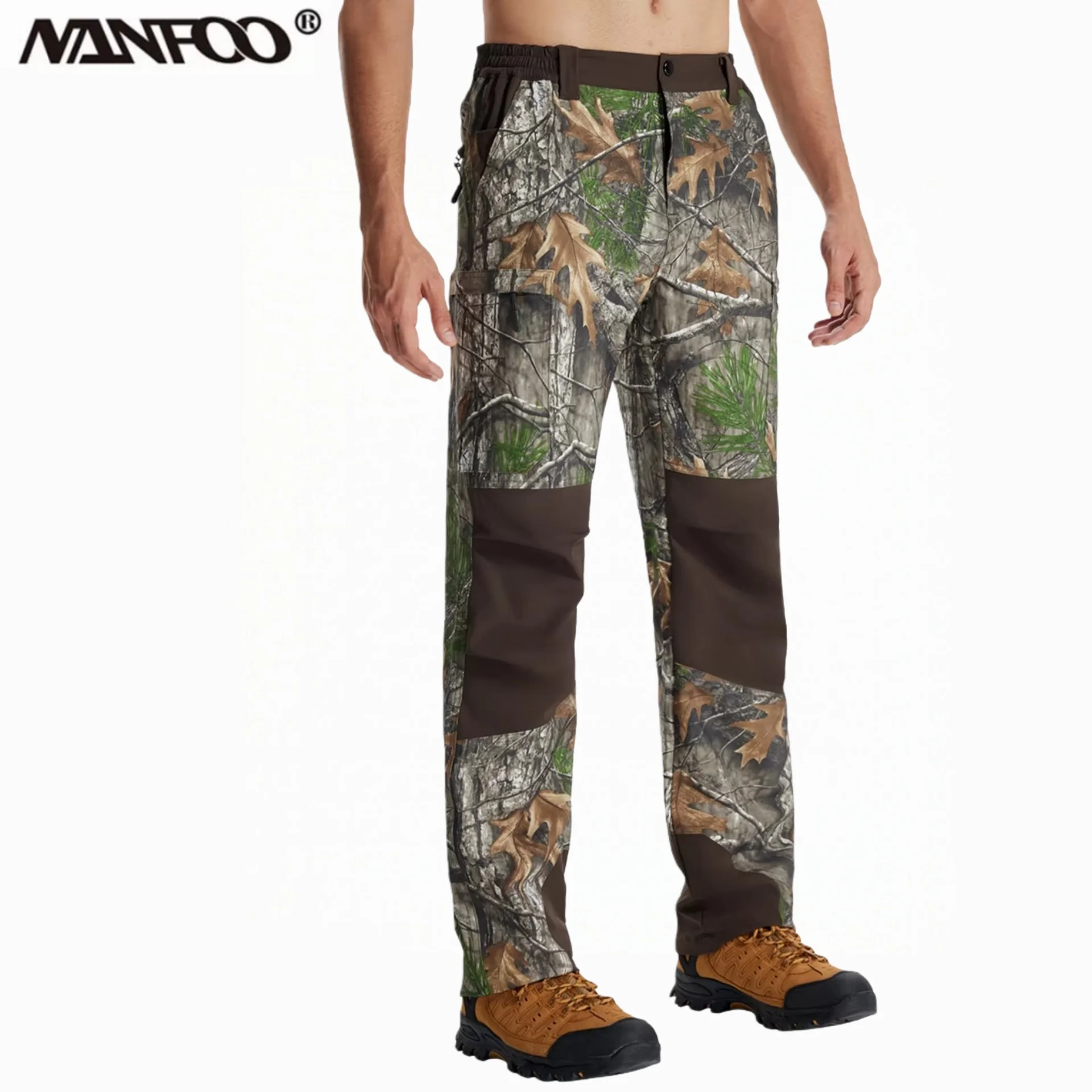 Pantalones tácticos camuflaje biónico transpirables elásticos - imagen 5