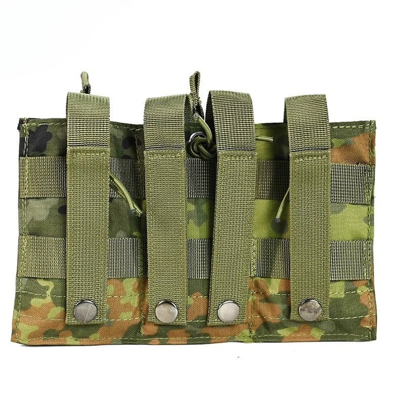 Chaleco táctico MOLLE 530D nylon impermeable triple costura - imagen 4