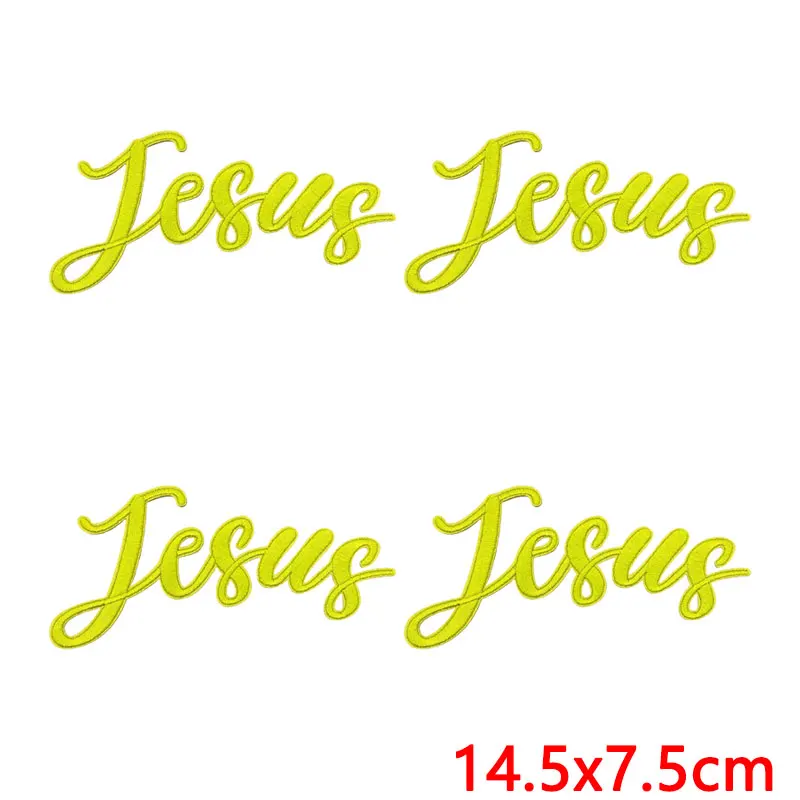 Parche bordado termoadhesivo Faith Texas Love para ropa