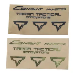 Pegatinas metálicas tácticas TTI G34 – Accesorios para airsoft