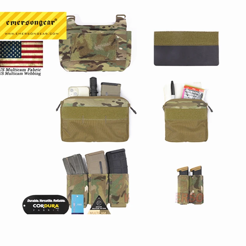 EmersongTactical riñonera táctica FRO DOPE con solapa y cargadores - imagen 2