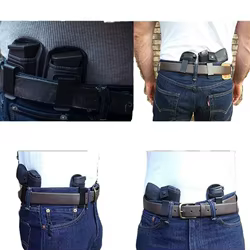 Funda táctica para cargador 9 mm individual, cartuchera tiro