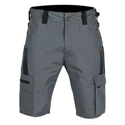 Pantalones cortos tácticos militares verdes multibolsillo para hombre