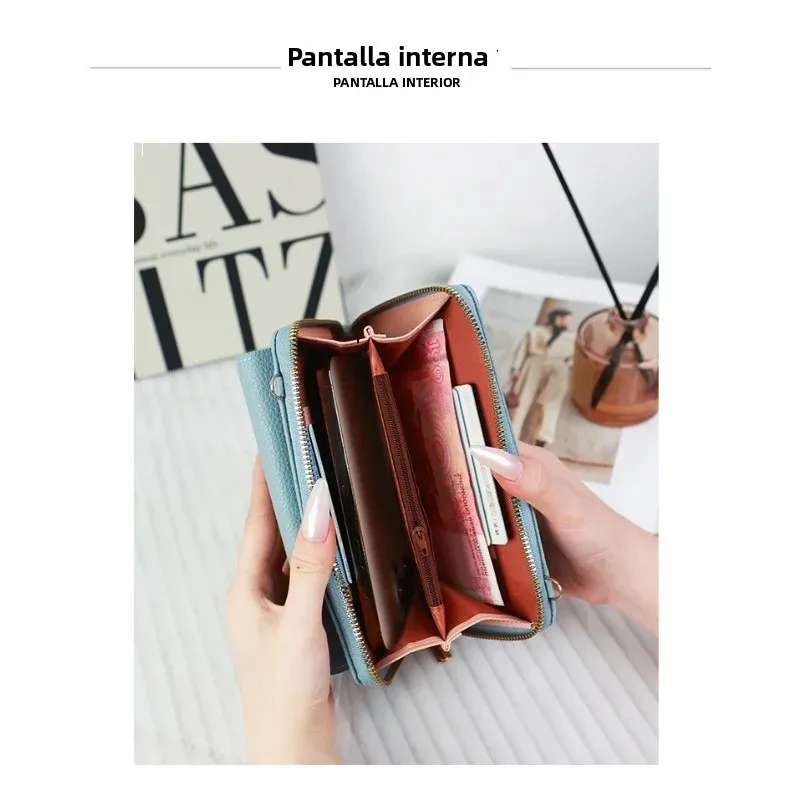 Bandolera táctica mujer con bolsillo para teléfono y correa ancha - imagen 4