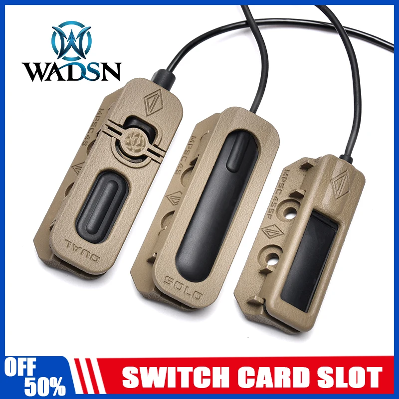 WADSN Interruptor táctico remoto PEQ con cola de rata - imagen 3