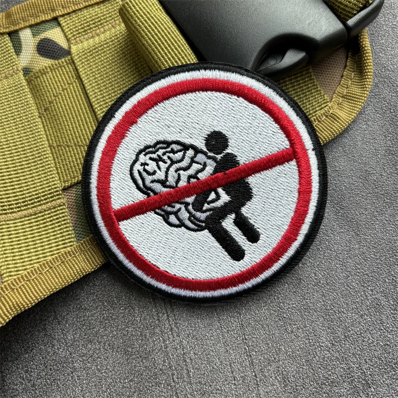 Parche táctico divertido con gancho y bucle para mochila y brazalete - imagen 4