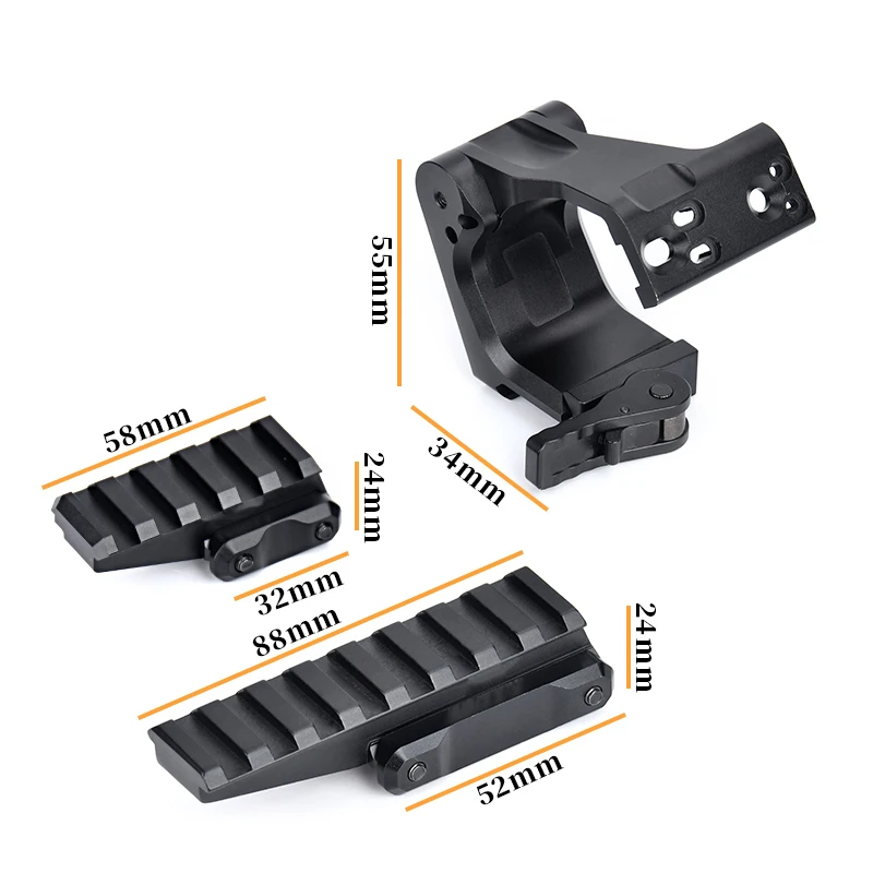 FTC OMNI Riser Unit montaje táctico para mira plegable Airsoft
