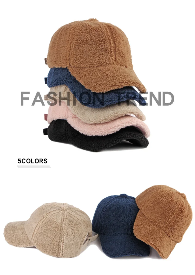 Detalle de la gorra de béisbol coreana con visera de felpa ajustable