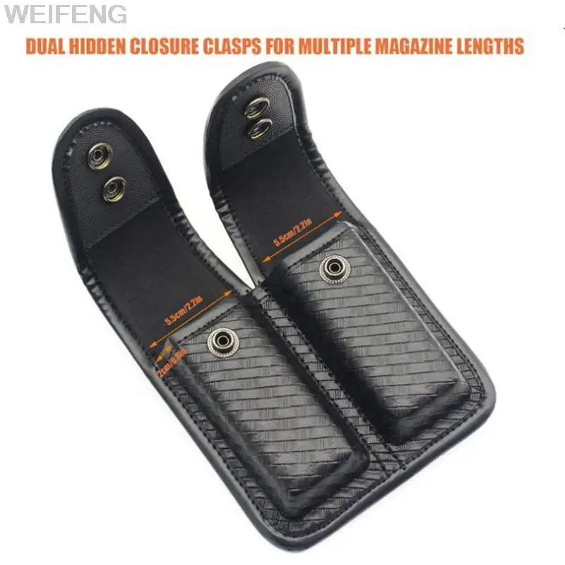 Portacargadores doble 9mm táctico para Glock 17 y Beretta M9 - imagen 5