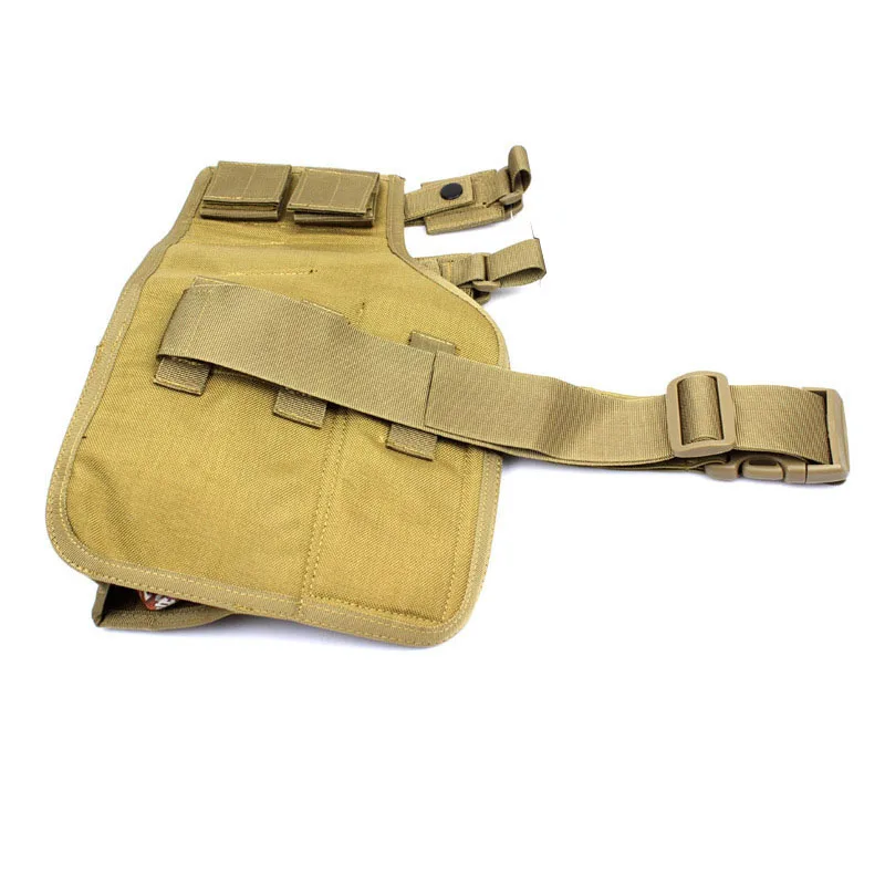 Funda táctica MP7 para pierna modular con porta cargador recambio - imagen 2