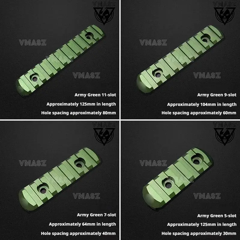 Riel táctico M-LOK de 20 mm para guardamanos - imagen 3