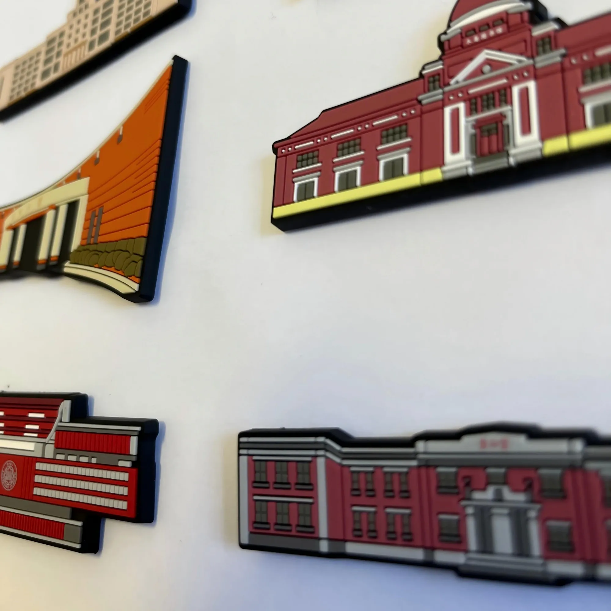 Imán de nevera de PVC 3D, recuerdo turístico decorativo - imagen 4