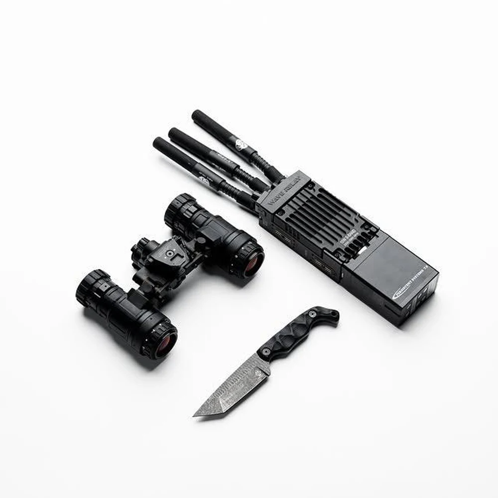 MPU5 Radio táctica mini parche 3D impreso para casco y brazalete - imagen 3