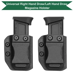 Funda Kydex Glock 17/19 portacargadores doble stack táctica MOLLE