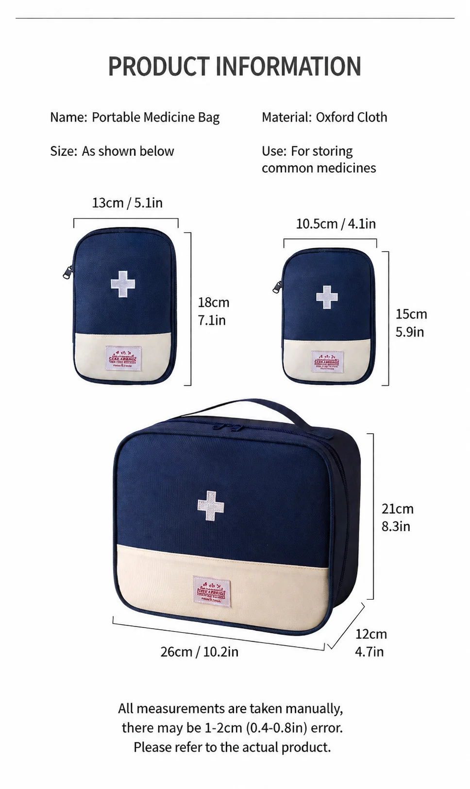 Bolsa macaron de almacenamiento médico