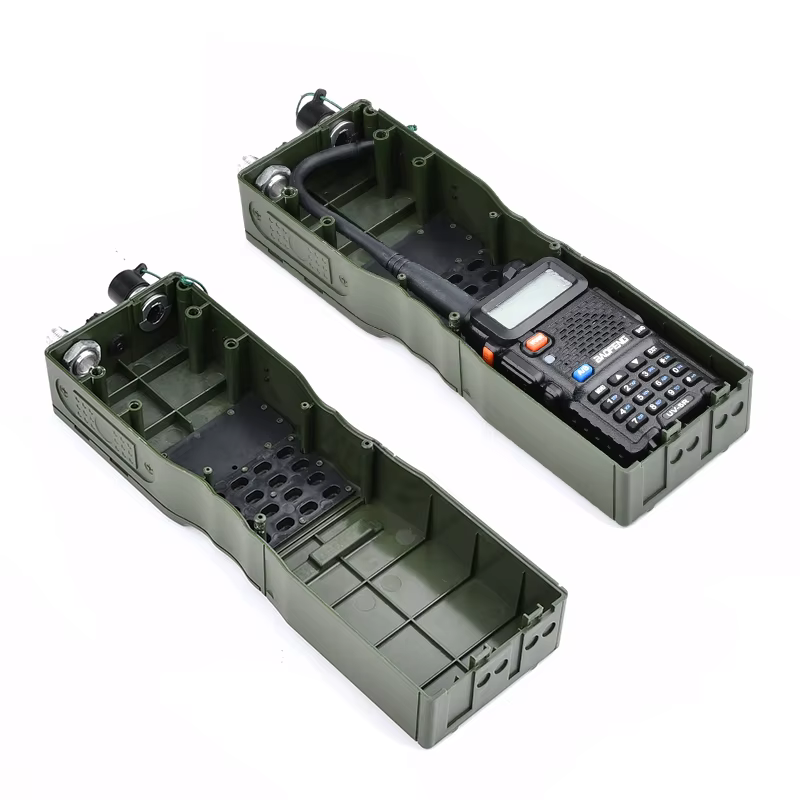 PRC-152 simulada para airsoft - radio compatible con Baofeng UV-5R - imagen 4
