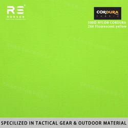 Mochila táctica Cordura nailon PU impermeable amarillo fluorescente