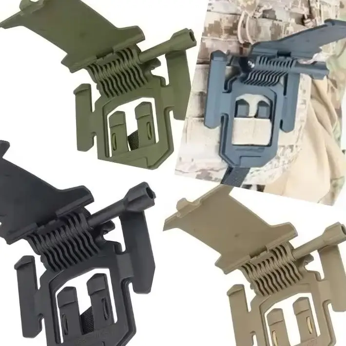 Soporte táctico MOLLE para teléfono y portaplacas liberación rápida - imagen 5