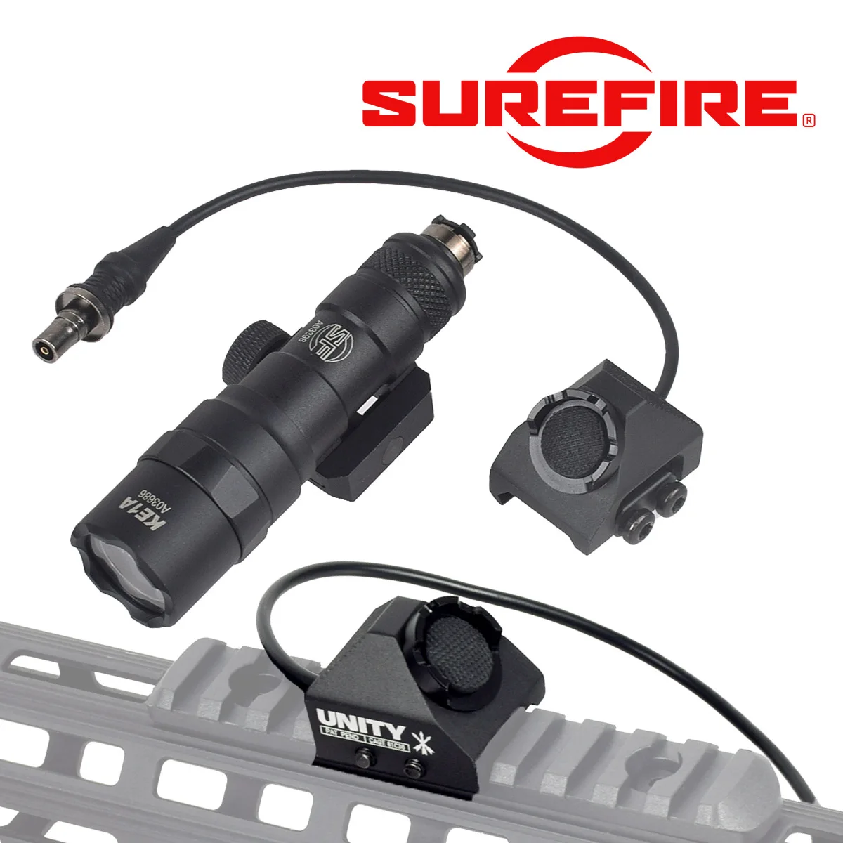 SureFire M300/M600 UNITY linterna táctica LED con interruptor doble - imagen 2