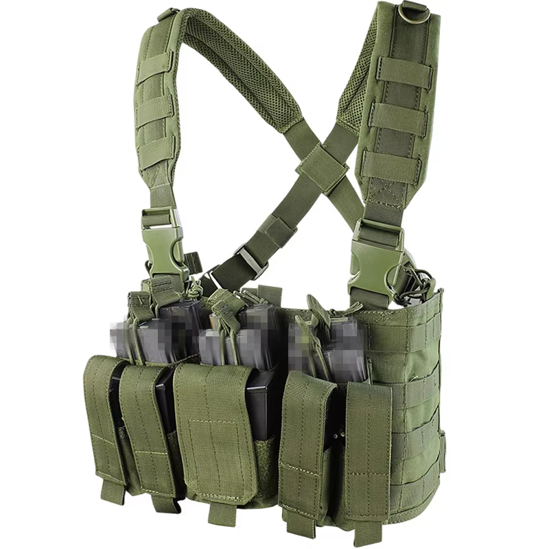 Chaleco táctico colgante de pecho ligero para exteriores - imagen 2