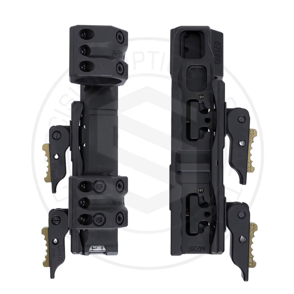 SPECPRECISION SP soporte de mira telescópica táctica QD con nivel - imagen 5