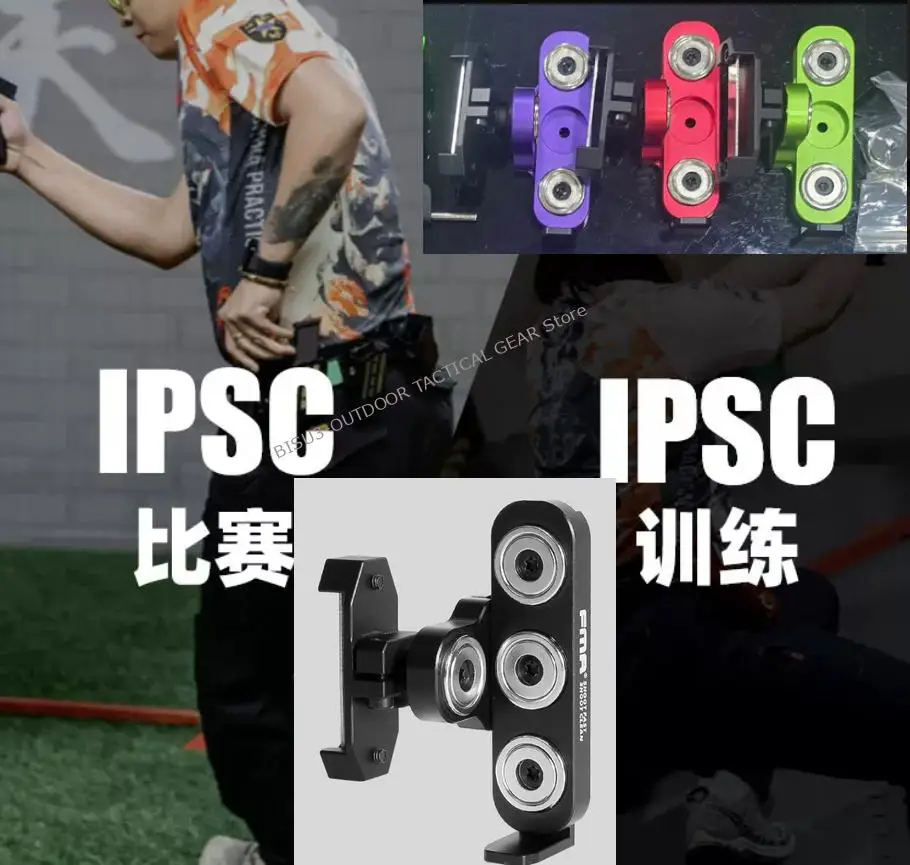 FMA Soporte magnético táctico para cinturón IPSC de doble mano - imagen 4