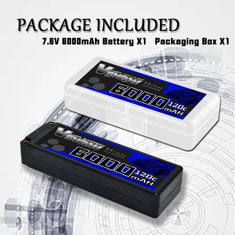 Batería LiPo para RC y barcos con conector tipo T - imagen 3