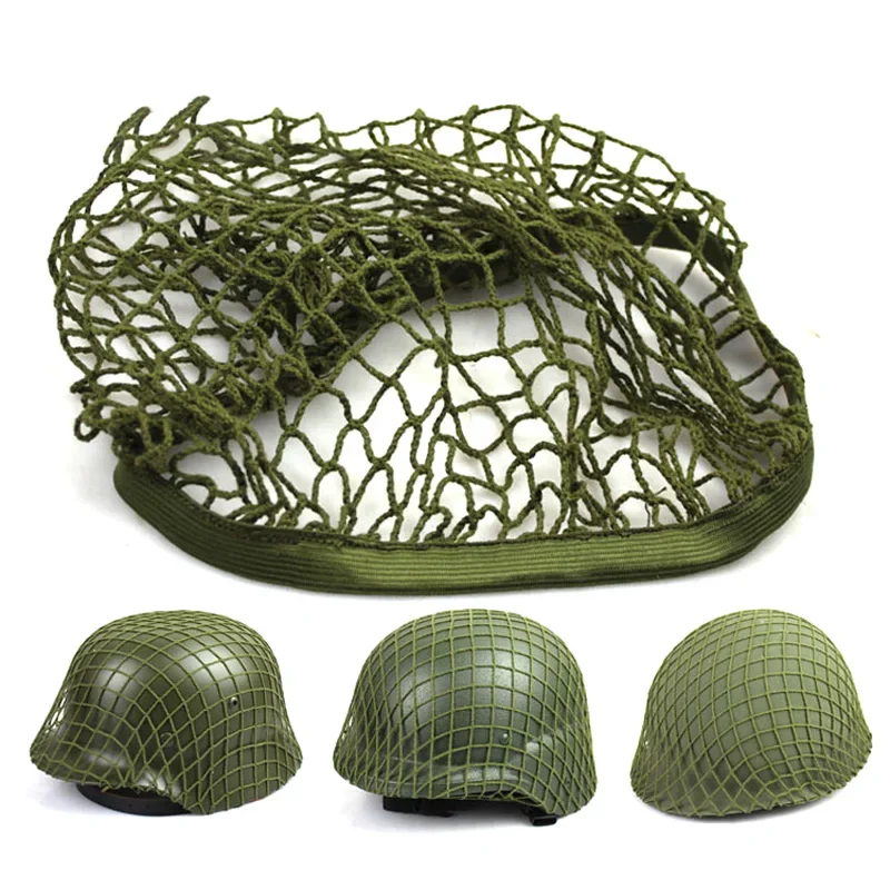 Cubierta de red táctica ligera para casco militar M1 M35 M88 - imagen 3