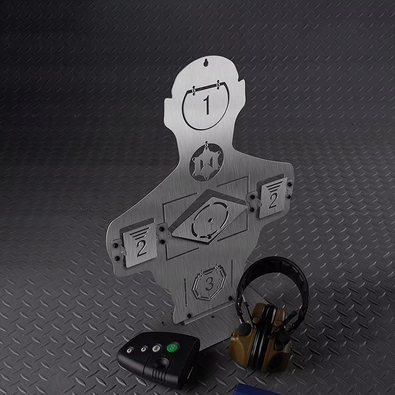 Objetivo de tiro medio cuerpo de acero inoxidable portátil de metal - imagen 5