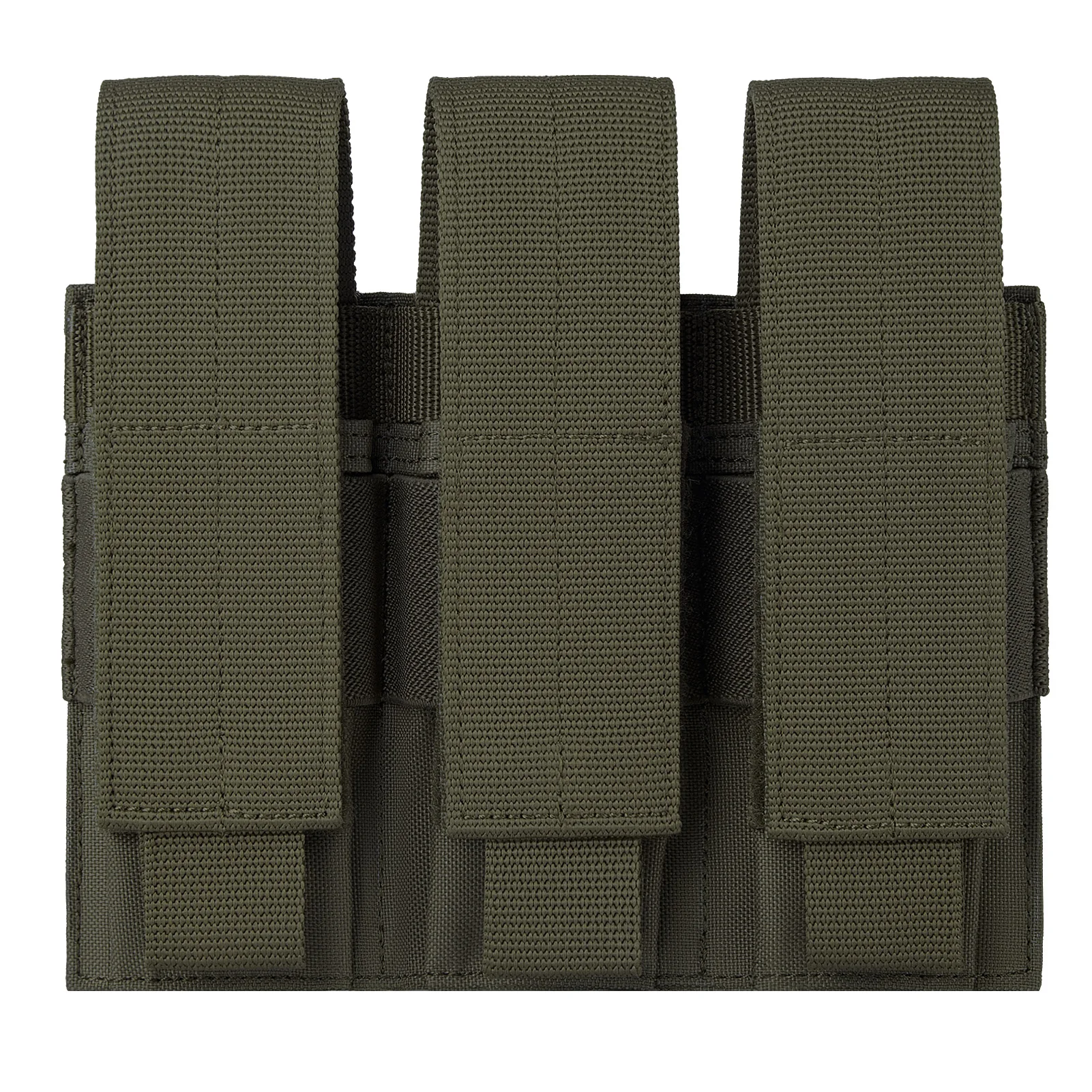 Triple porta cargadores negro en nylon 500D