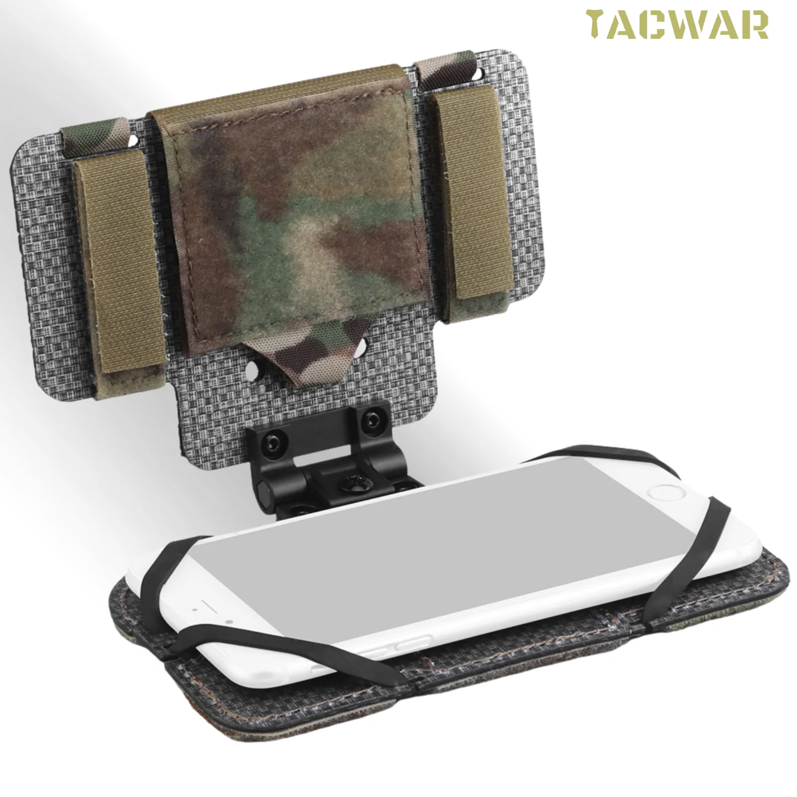 Soporte táctico plegable para teléfono móvil en bolsa de navegación