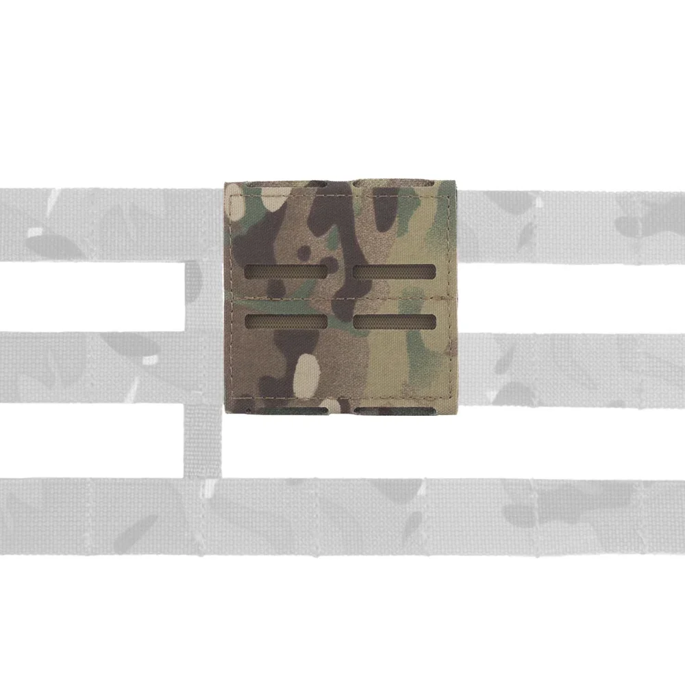 Panel táctico MOLLE fila con funda extraíble para cuchillo y cargador - imagen 2