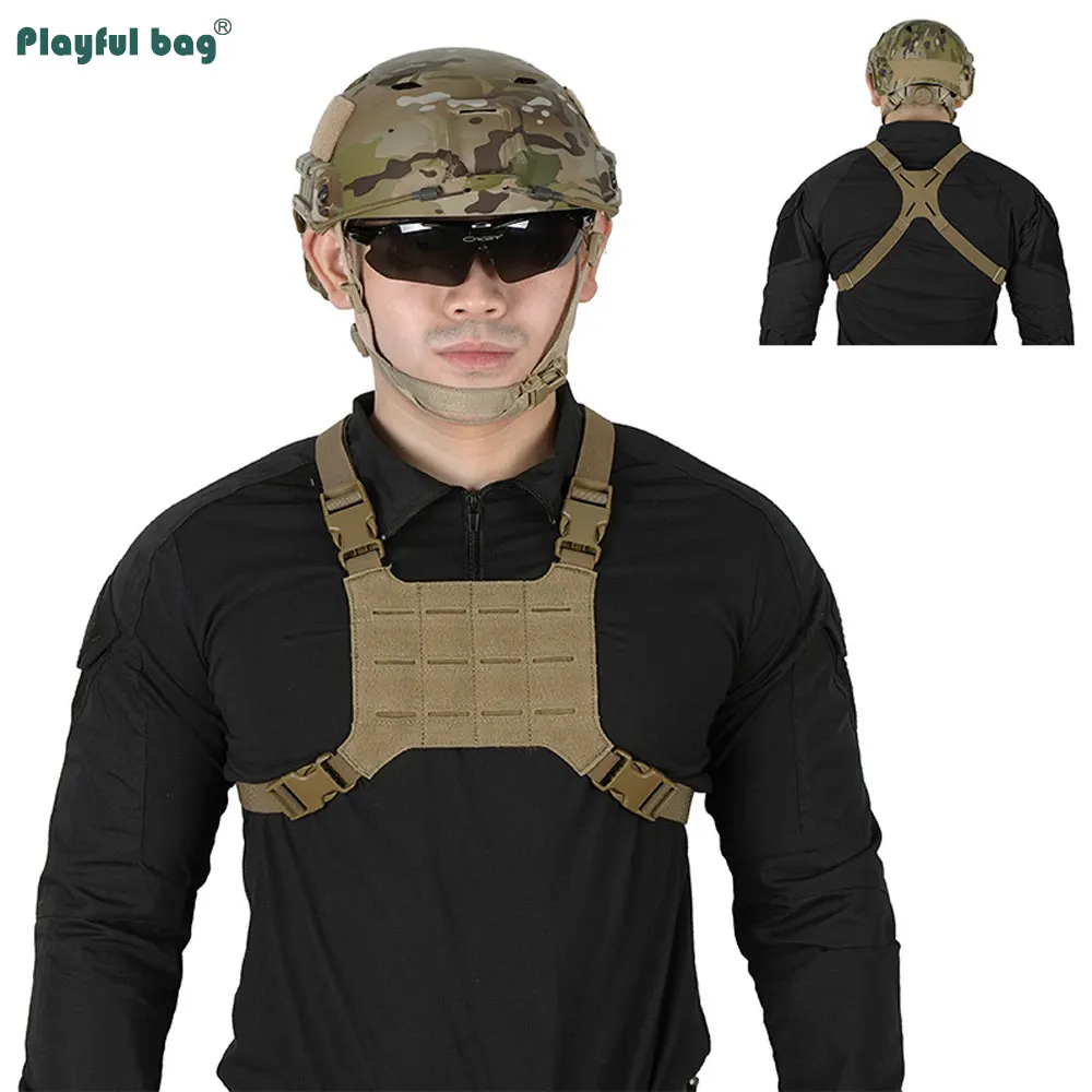 Porta móvil táctico pecho Airsoft – GPS navegación - imagen 4