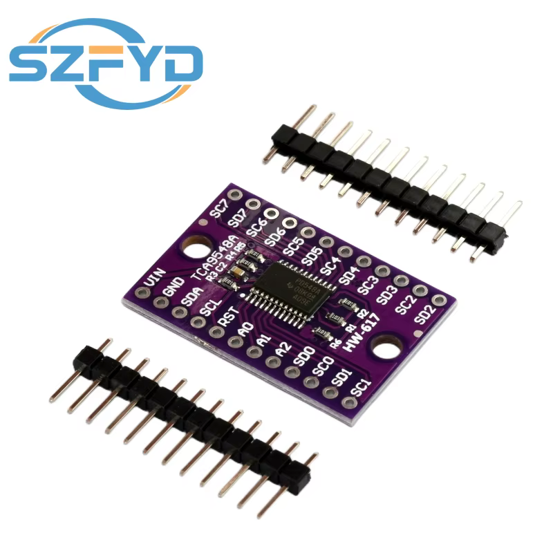 Placa expansión multiplexor I2C de 8 canales para Arduino y Raspberry Pi