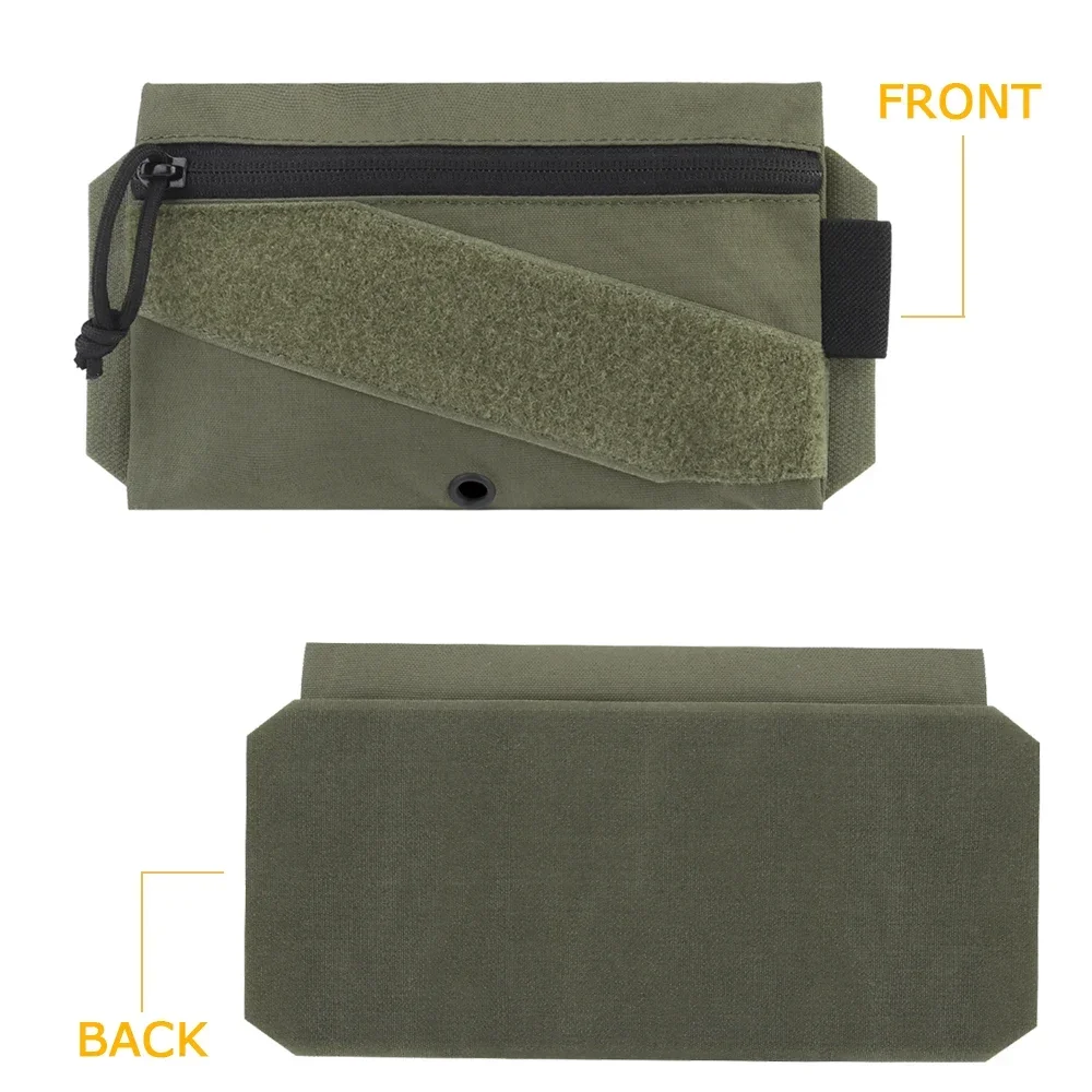 Chaleco táctico con bolsa colgante MOLLE y anillas para caza - imagen 2
