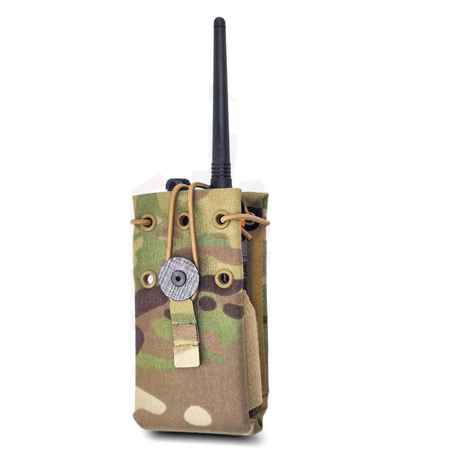 Bolsa de radio MOLLE para UV-5R, UV-82 y UV-9R con salida lateral - imagen 4